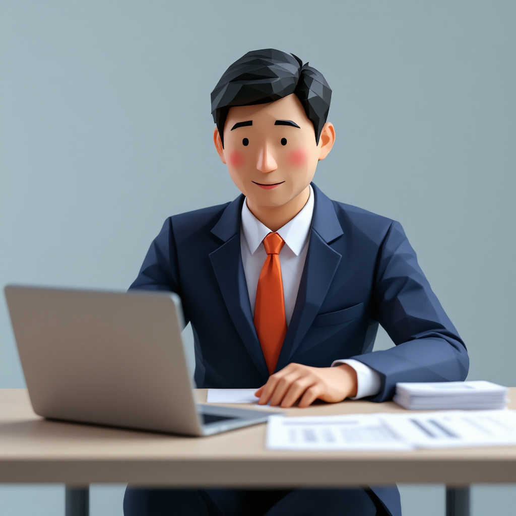治験PM（臨床開発プロジェクトマネージャー）のキャラクターイラスト